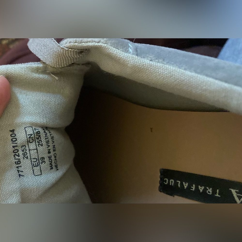 Zara Trafaluc Gray shoes - Picture 10 of 10